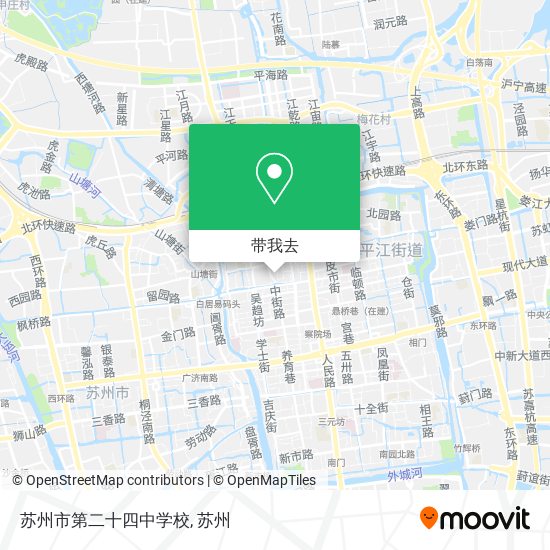 苏州市第二十四中学校地图