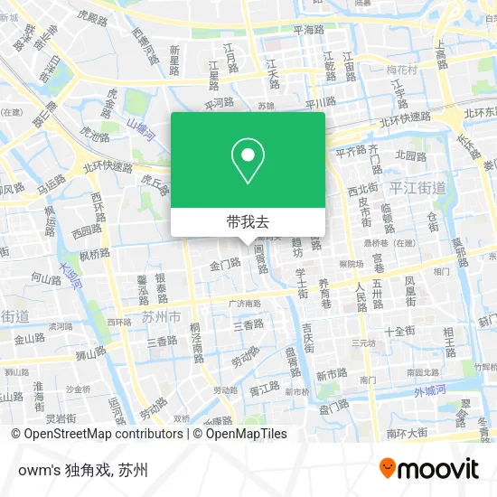 owm's 独角戏地图