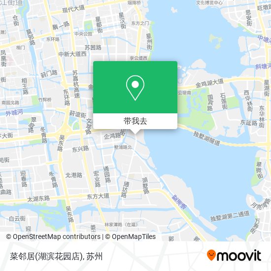 菜邻居(湖滨花园店)地图