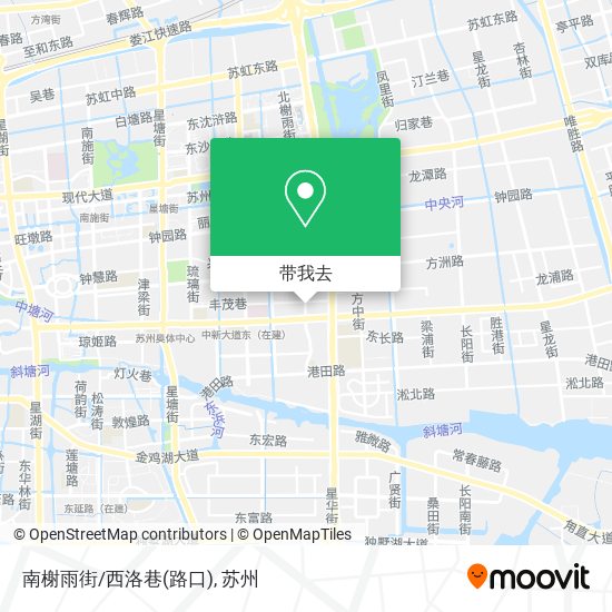 南榭雨街/西洛巷(路口)地图