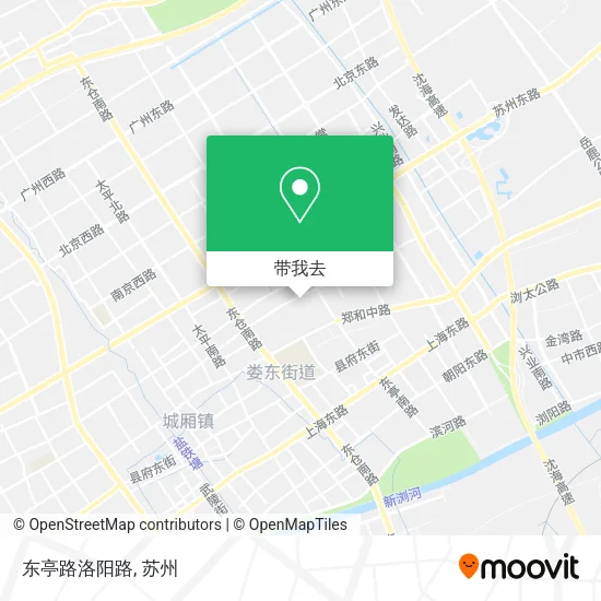 东亭路洛阳路地图