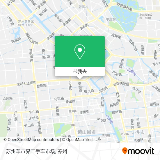 苏州车市界二手车市场地图