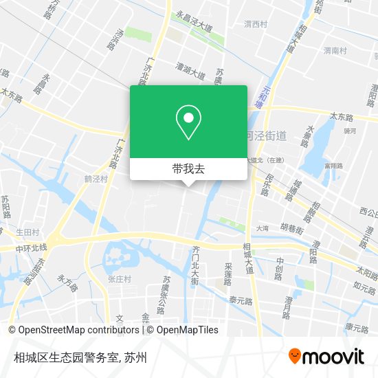 相城区生态园警务室地图
