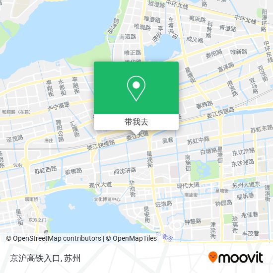 京沪高铁入口地图