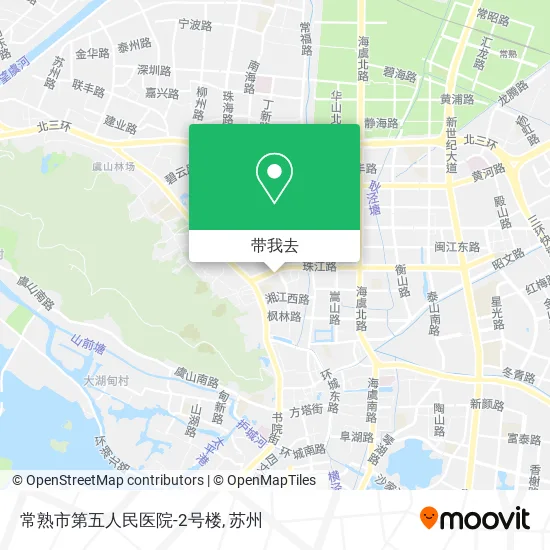 常熟市第五人民医院-2号楼地图