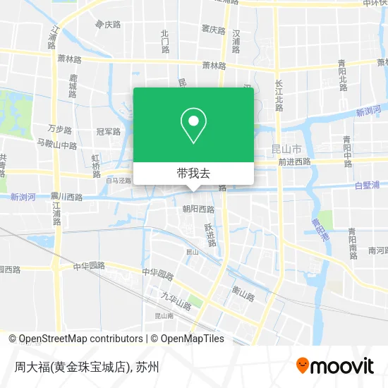 周大福(黄金珠宝城店)地图