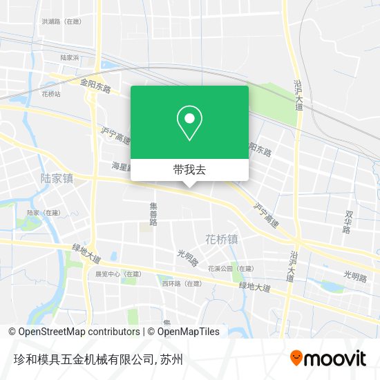 珍和模具五金机械有限公司地图