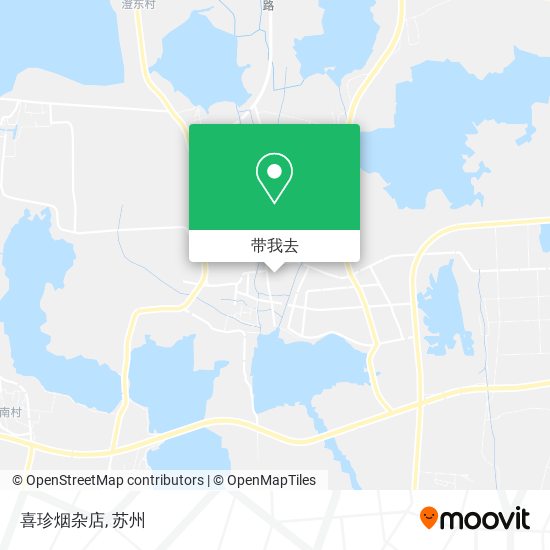 喜珍烟杂店地图