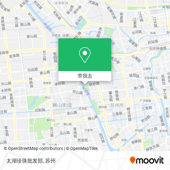 太湖珍珠批发部地图