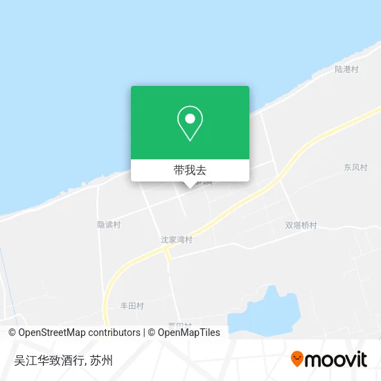 吴江华致酒行地图