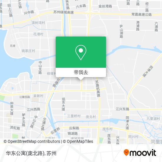 华东公寓(庞北路)地图