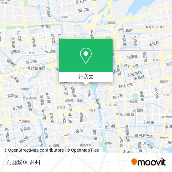 京都紫华地图