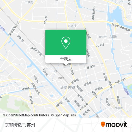 京都陶瓷厂地图