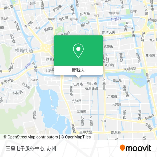 三星电子服务中心地图