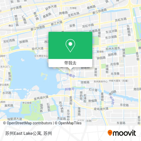 苏州East Lake公寓地图
