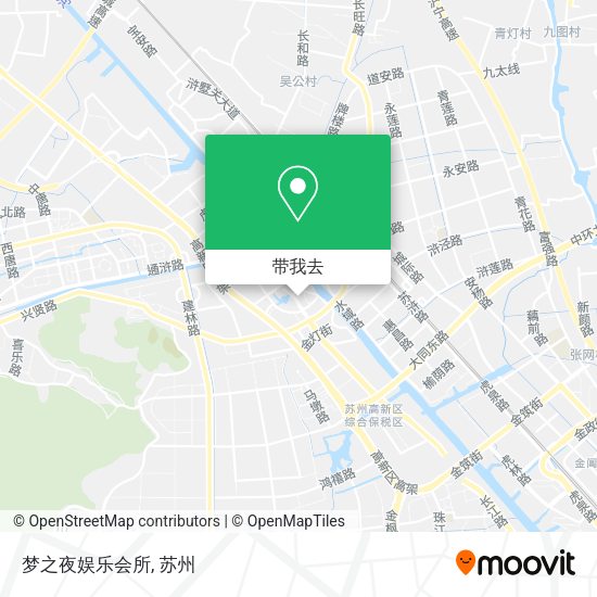 梦之夜娱乐会所地图