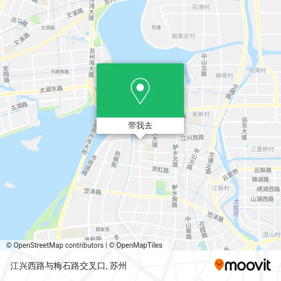 江兴西路与梅石路交叉口地图