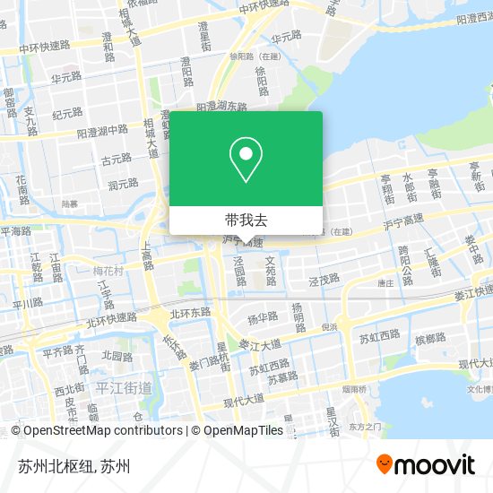 苏州北枢纽地图