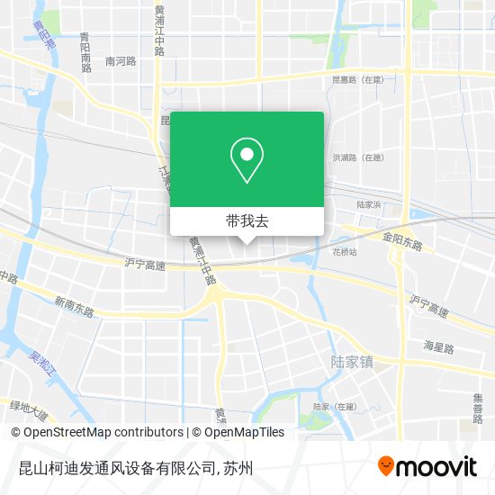 昆山柯迪发通风设备有限公司地图