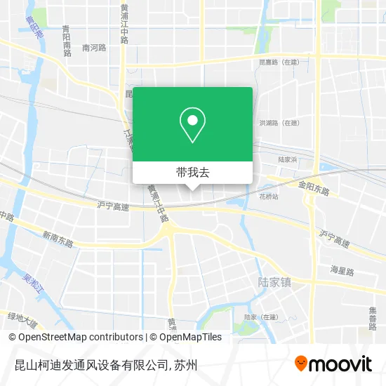 昆山柯迪发通风设备有限公司地图
