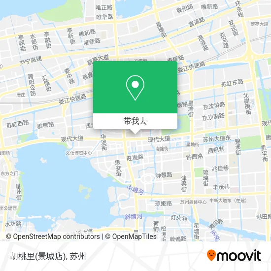 胡桃里(景城店)地图