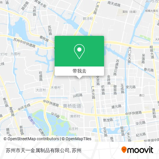 苏州市天一金属制品有限公司地图