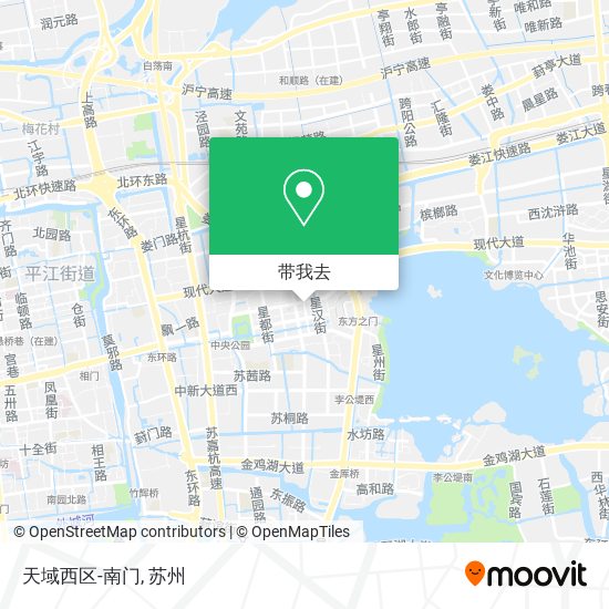 天域西区-南门地图