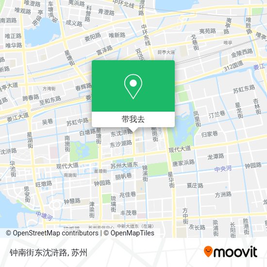 钟南街东沈浒路地图
