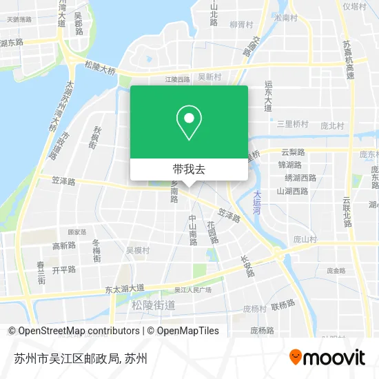 苏州市吴江区邮政局地图