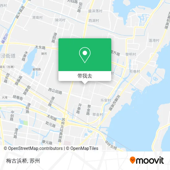 梅古浜桥地图