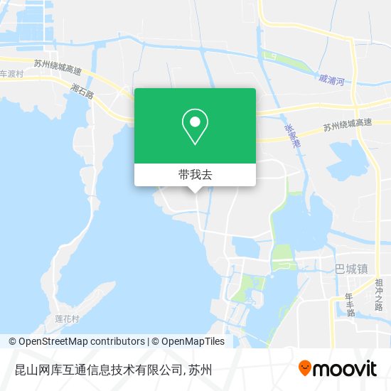 昆山网库互通信息技术有限公司地图