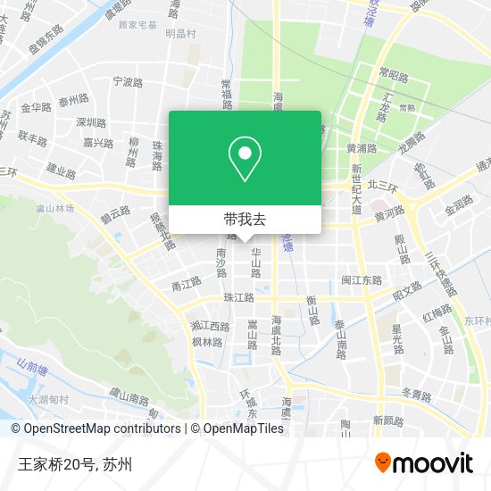 王家桥20号地图