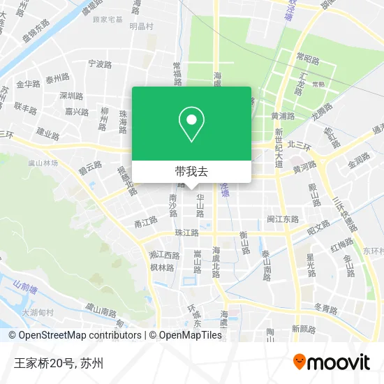 王家桥20号地图