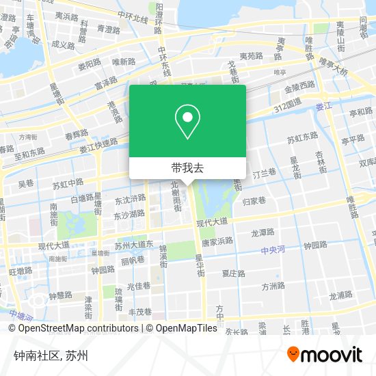 钟南社区地图