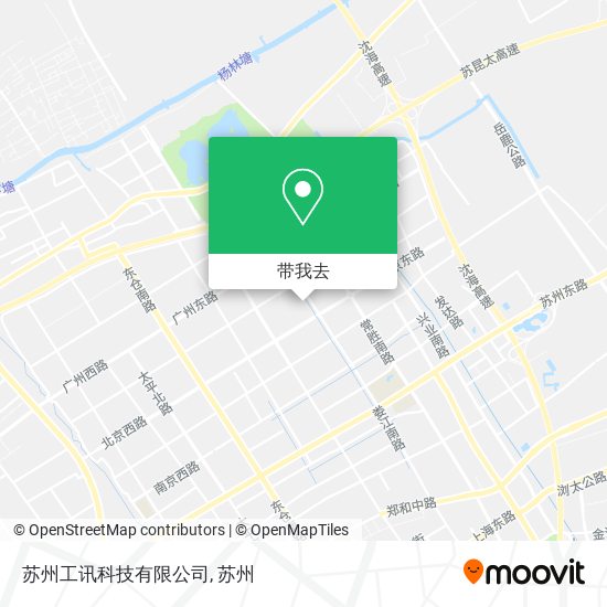 苏州工讯科技有限公司地图