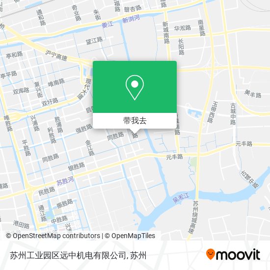 苏州工业园区远中机电有限公司地图