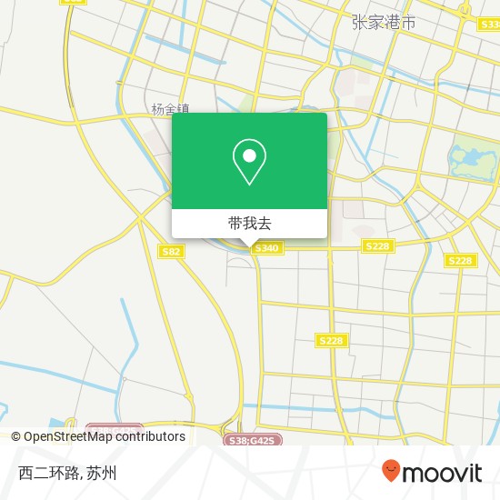 西二环路地图