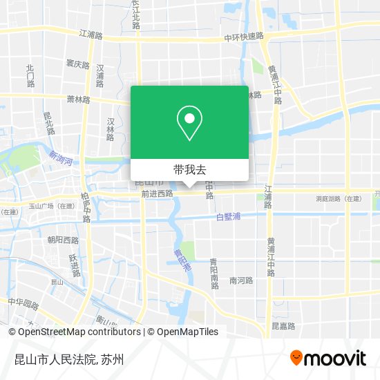 昆山市人民法院地图