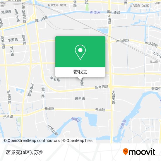 茗景苑(a区)地图