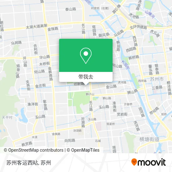 苏州客运西站地图