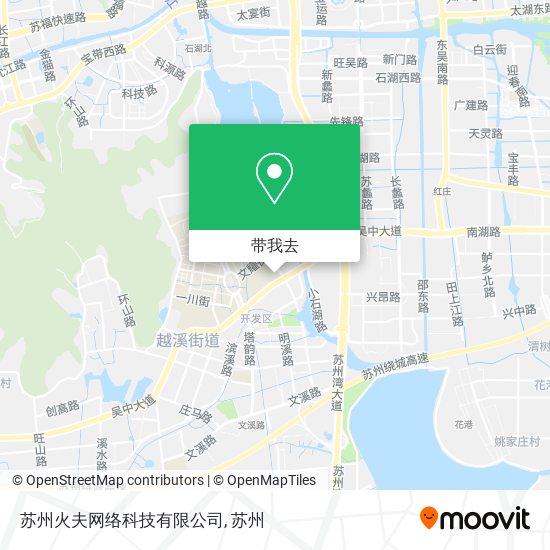 苏州火夫网络科技有限公司地图