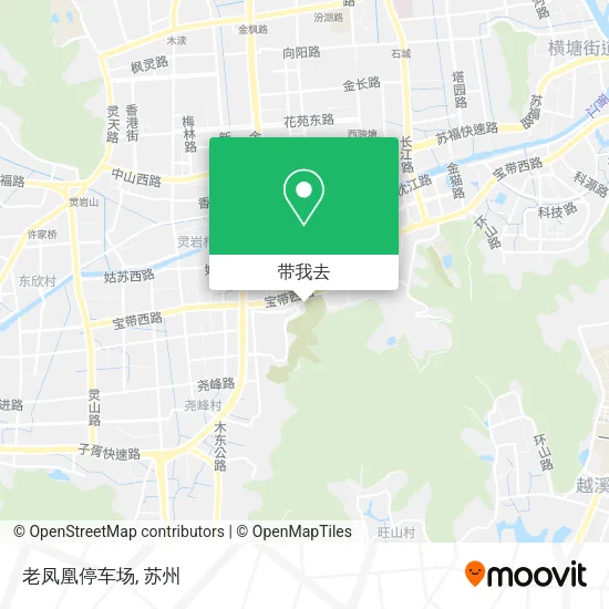 老凤凰停车场地图