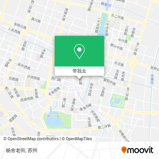 杨舍老街地图