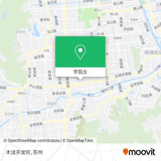 木渎开发区地图