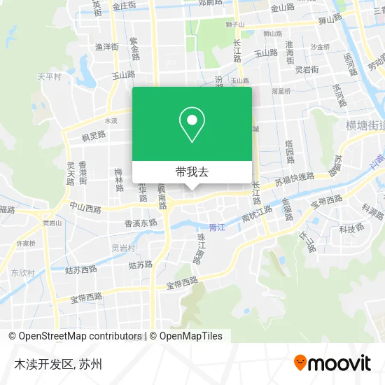 木渎开发区地图