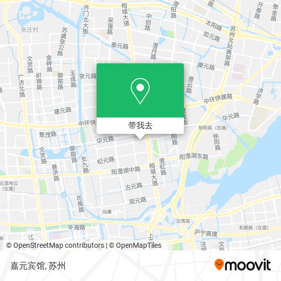 嘉元宾馆地图