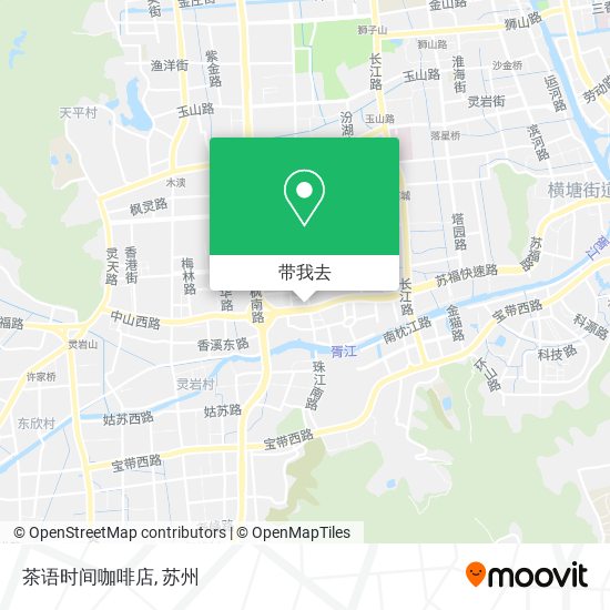 茶语时间咖啡店地图