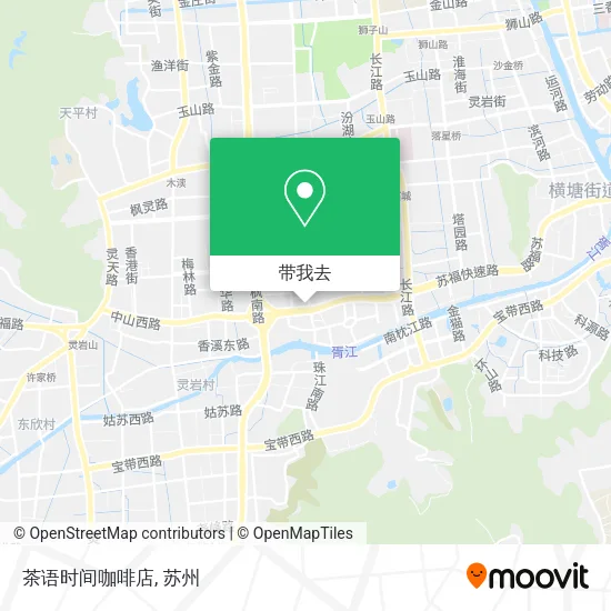 茶语时间咖啡店地图