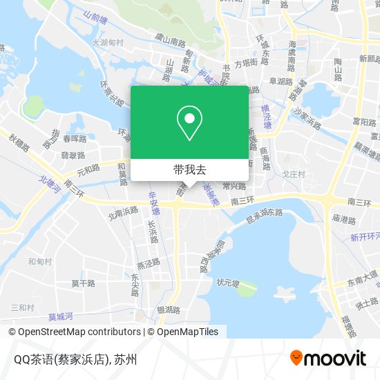 QQ茶语(蔡家浜店)地图