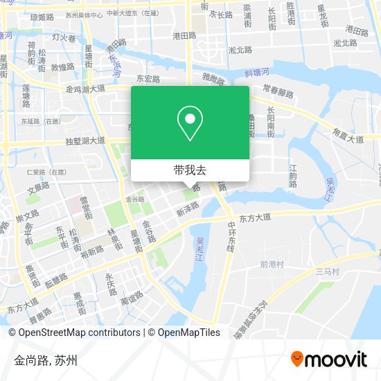 金尚路地图